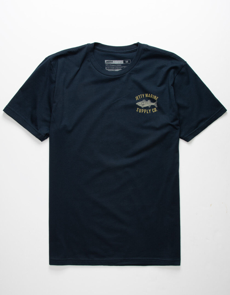JETTY Striped Bass Mens T-Shirt image number 1