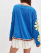 FREE PEOPLE You're A Star Womens Oversized Long Sleeve Boxy Tee image number 3