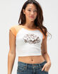 ROXY Groove Womens Raglan Baby Tee image number 5