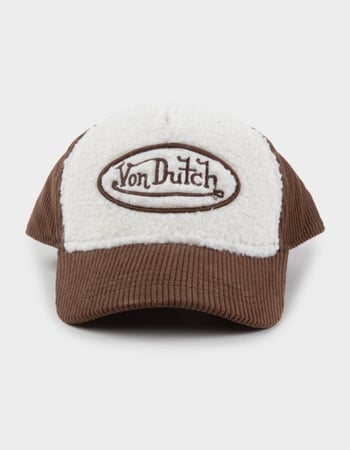 VON DUTCH Sherpa Dutch Strapback Hat Alternative Image