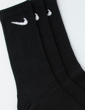 NIKE Everyday Dri-Fit Lightweight 3 Pack Crew Socks Alternative Image