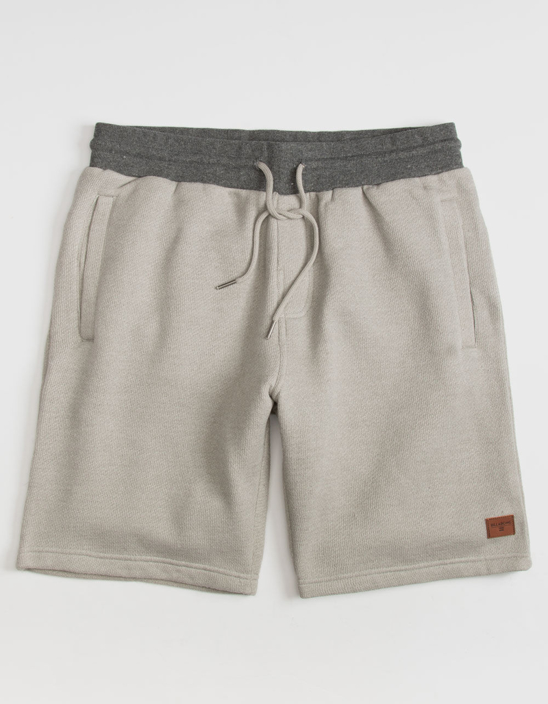 BILLABONG Balance Mens Heather Gray Sweat Shorts image number 0