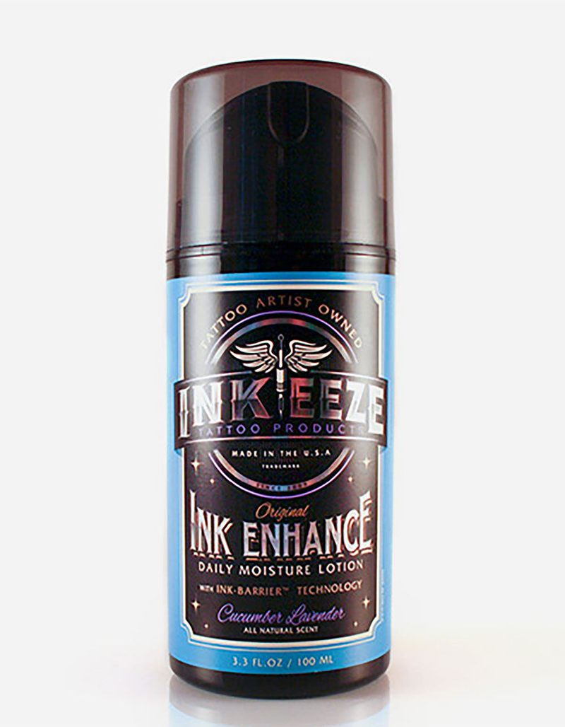 INK-EEZE Ink-Enhance Cucumber Lavender Tattoo Daily Moisturizer Lotion image number 0