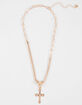 FULL TILT Cross Chain Necklace image number 1