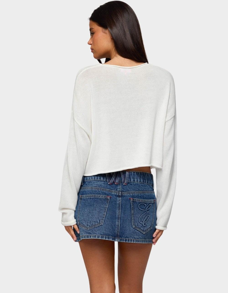 EDIKTED Lobster Babe Oversized Knit Top image number 2