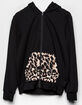 HAYDEN Leopard Girls Zip Hoodie image number 1