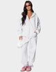 EDIKTED Bouquet Oversized Zip Up Hoodie image number 2