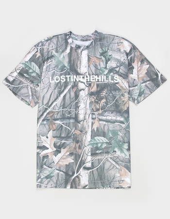 LOST IN THE HILLS Camo Mens Tee Alternative Image