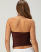WEST OF MELROSE Womens Sequin Halter Top image number 4