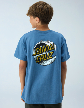 SANTA CRUZ Wave Dot Boys Tee Primary Image