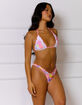 KULANI KINIS Sunset Universe Lettuce Edge Thong Bikini Bottoms image number 3