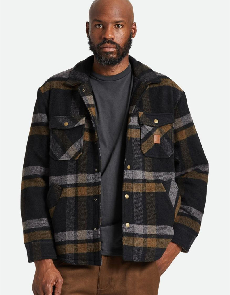 BRIXTON Durham Mens Sherpa Lined Jacket image number 1