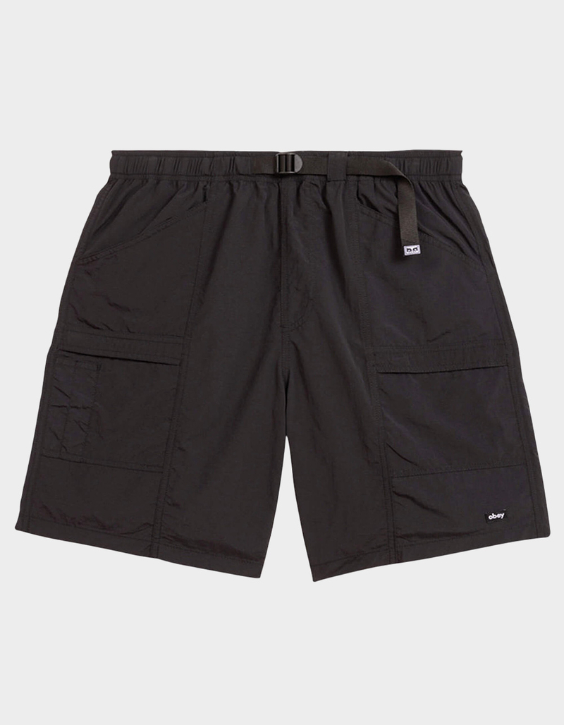 OBEY Route Mens Nylon Shorts image number 0