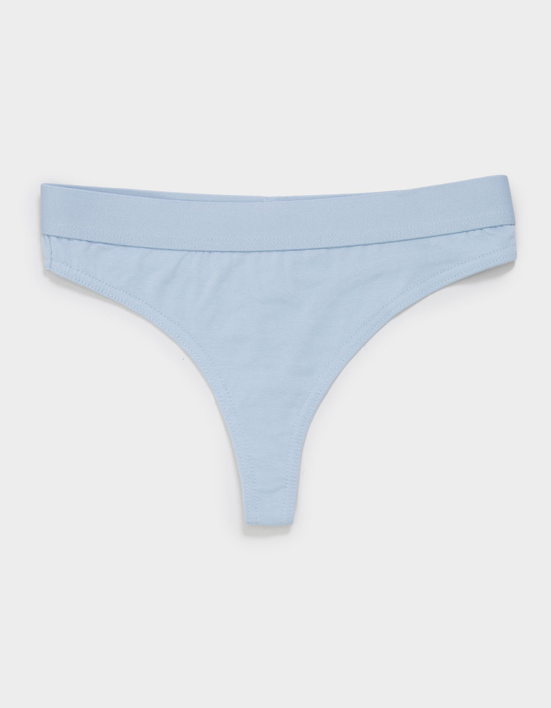 FULL TILT Waistband Cotton Thong image number 0