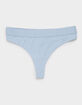 FULL TILT Waistband Cotton Thong image number 1