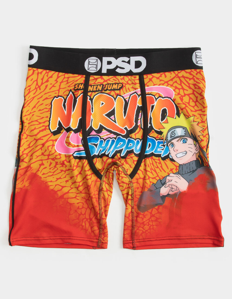 PSD Naruto Logo Mens Boxer Briefs image number 0
