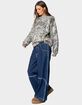 EDIKTED Cali Baby Camo Sweatshirt image number 4
