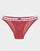FULL TILT Ribbon Lace Trim Cheeky Panties image number 1