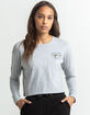 SALTY CREW Bruce Womens Crop Tee image number 2