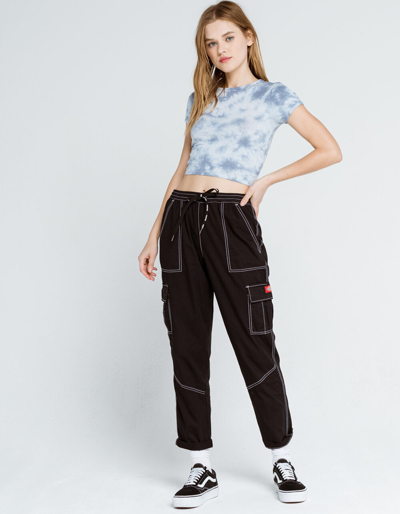 DICKIES Elastic Waist Womens Cargo Pants image number 0