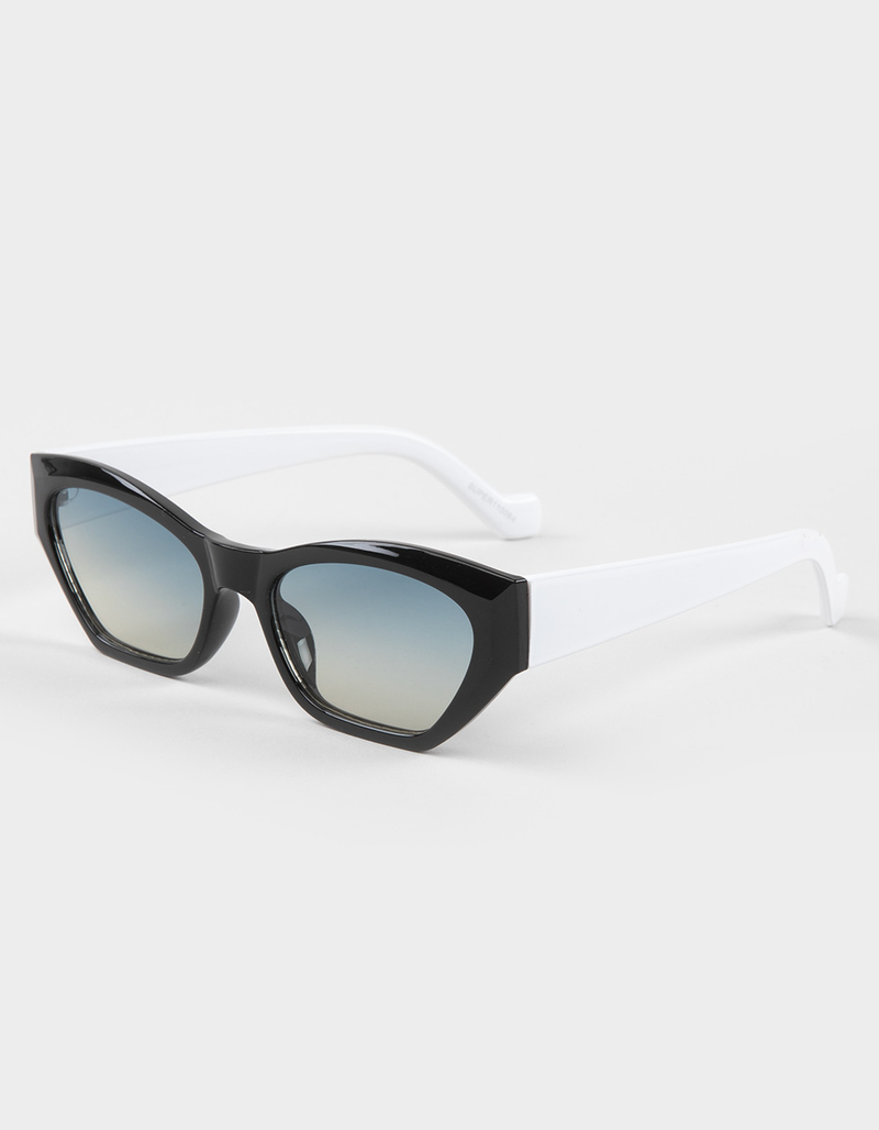 RSQ Supernova Cat Eye Light Gradient Sunglasses image number 0