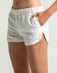 FULL TILT Nylon Womens White Shorts image number 2