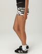 VON DUTCH Zebra Womens Low Rise Micro Shorts image number 4