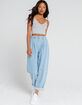 FREE PEOPLE Ribbed V Neck Gray Brami image number 4