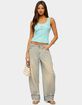 EDIKTED Kella Low Rise Baggy Jeans image number 5