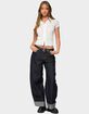 EDIKTED Geena Semi Sheer Button Up Shirt image number 4