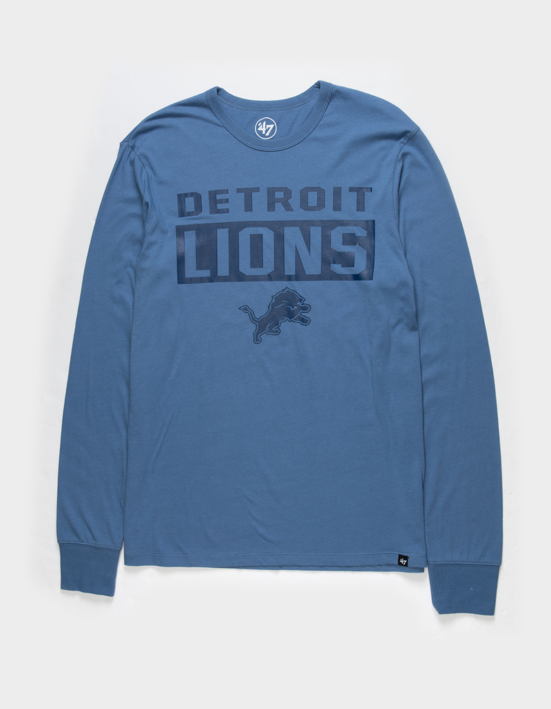 47 BRAND Detroit Lions Mens Long Sleeve Tee image number 0