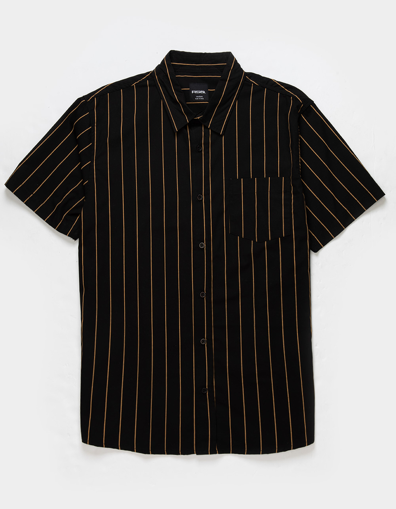 RSQ Mens Stripe Button Up Shirt image number 0