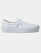 VANS Classic Slip-On Platform True White Womens Shoes image number 1