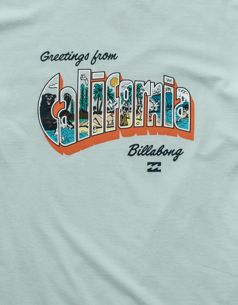 BILLABONG Greetings CA Mens T-Shirt image number 1