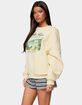 EDIKTED French Riviera Oversized Sweatshirt image number 2