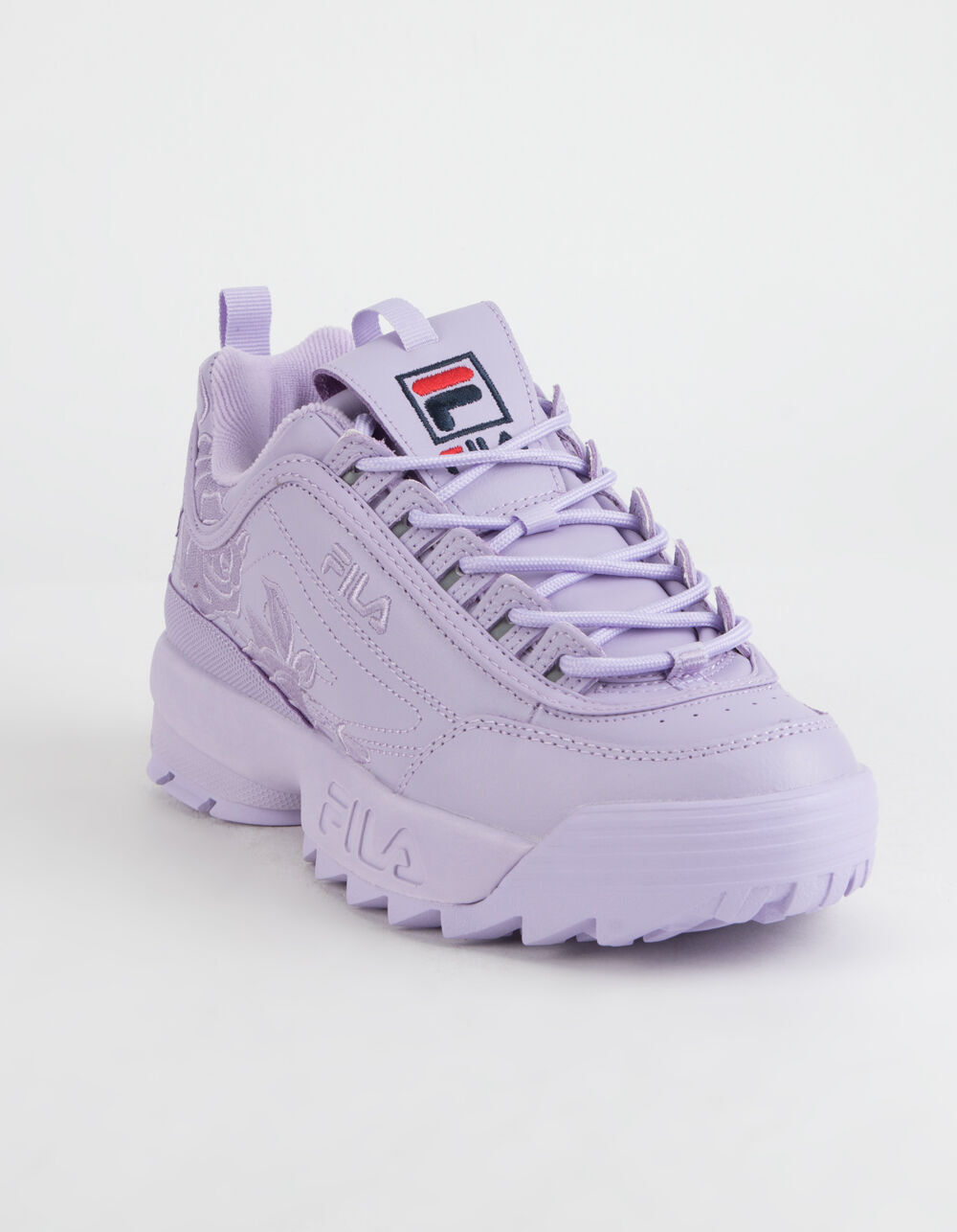 Fila disruptor womens purple Clearance
