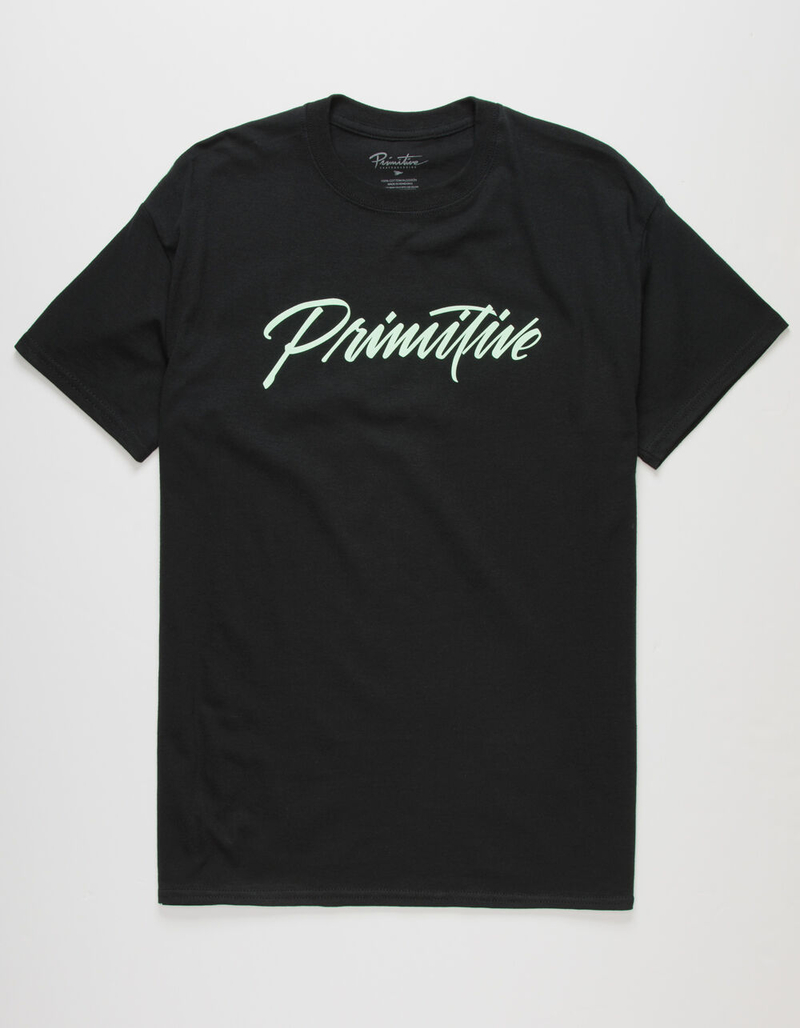 PRIMITIVE Pablo Script Mens T-Shirt image number 0