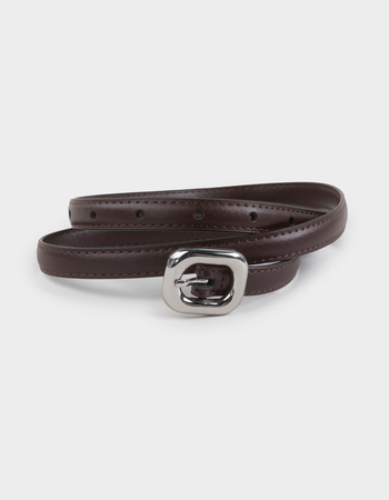 Skinny Leather Belt 2 Pack Alternative Image
