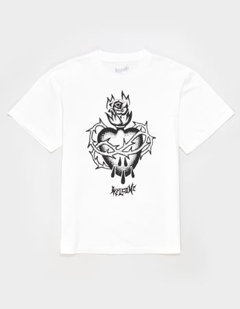 WELCOME SKATEBOARDS Hallowed Mens Boxy Tee Primary Image