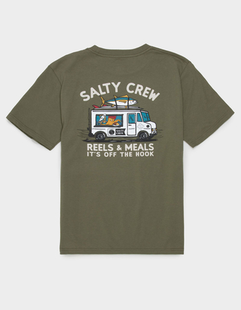 SALTY CREW Reels & Meals Boys Tee Primary Image