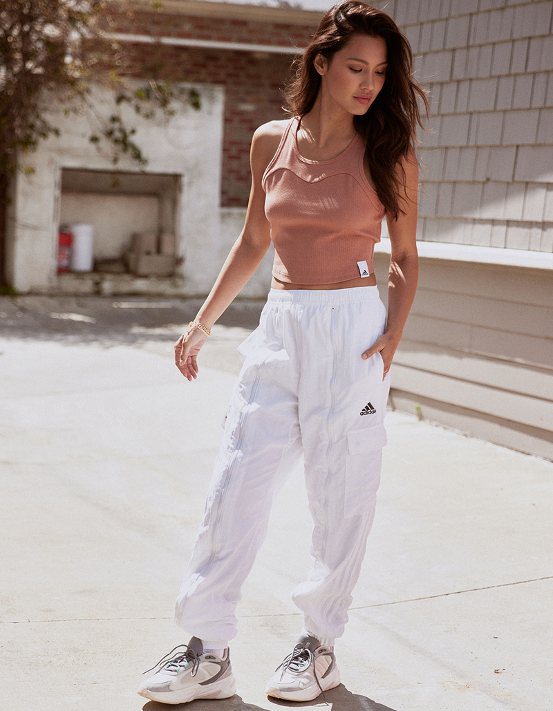 ADIDAS Womens Dance Cargo Pants image number 6