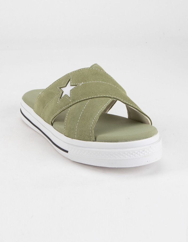 CONVERSE One Star Sandalism Womens Sage Sandals image number 0