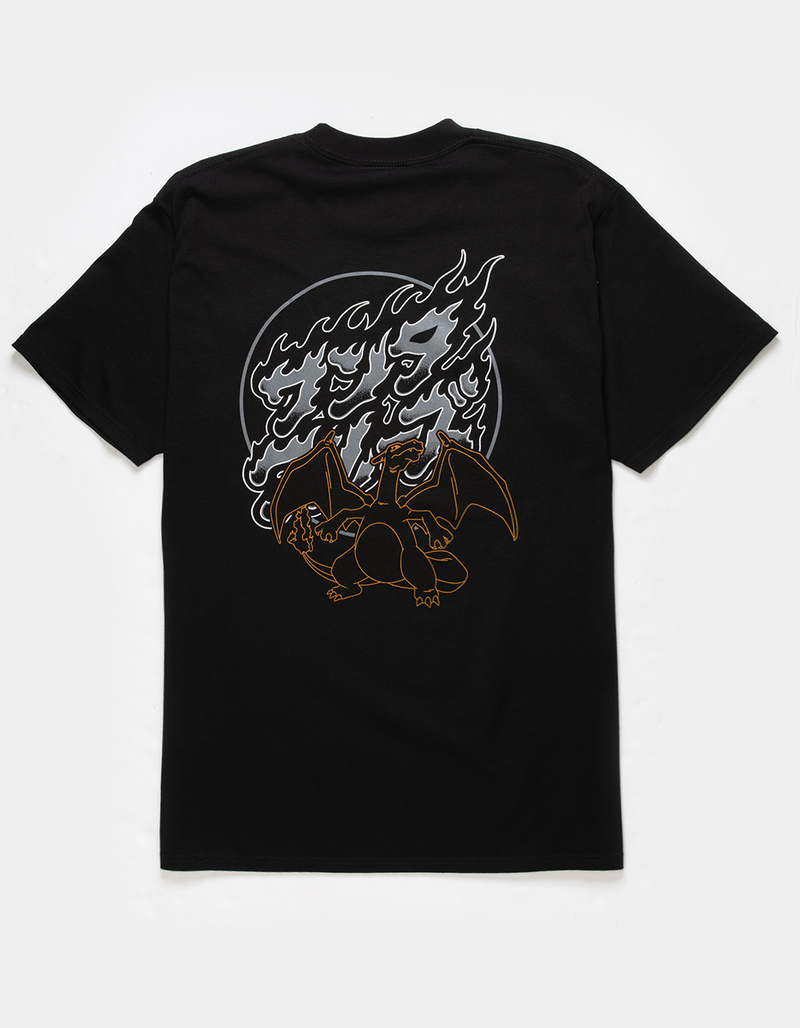 SANTA CRUZ x Pok&eacute;mon Fire Type 3 Mens Tee image number 0