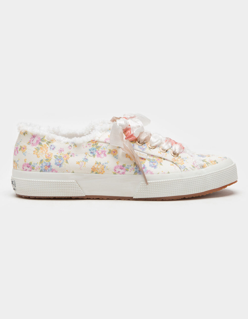 SUPERGA x LoveShackFancy Morning Surf Pink Shoes image number 1