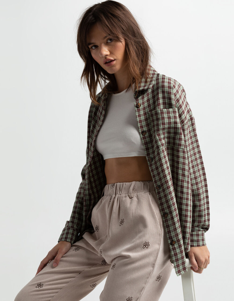 DAISY STREET Lucy Womens Button Up Shirt image number 3