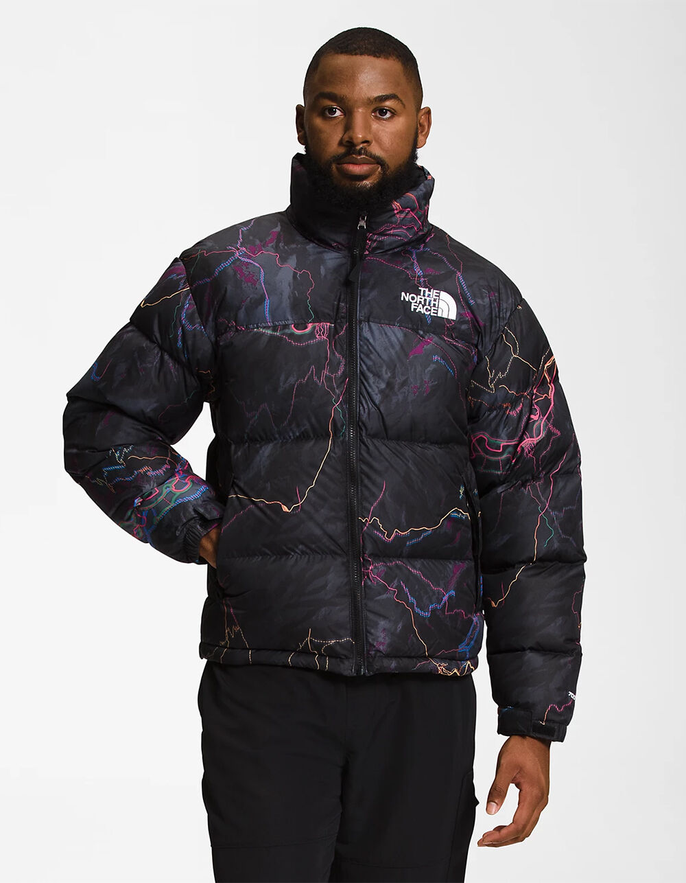 THE NORTH FACE 1996 Retro Nuptse Mens Jacket - BLACK COMBO | Tillys
