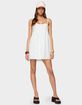 EDIKTED Winifred Eyelet Babydoll Mini Dress image number 4