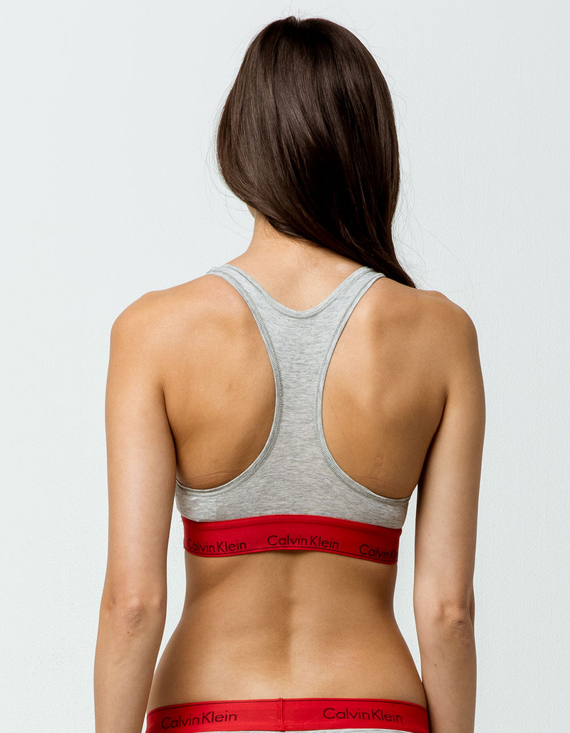 CALVIN KLEIN Heather Gray Bralette image number 2