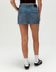 VON DUTCH Womens Denim Micro Mini Skirt image number 7