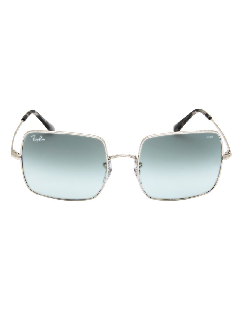 RAY-BAN Square Classic Silver Sunglasses image number 1
